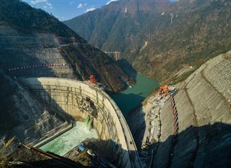 大崗山水電站